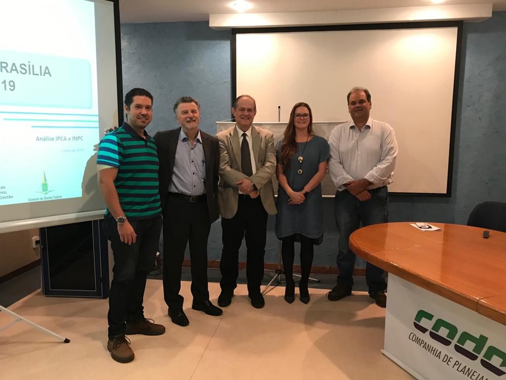 Presidência do Corecon-DF participou de evento na Codeplan