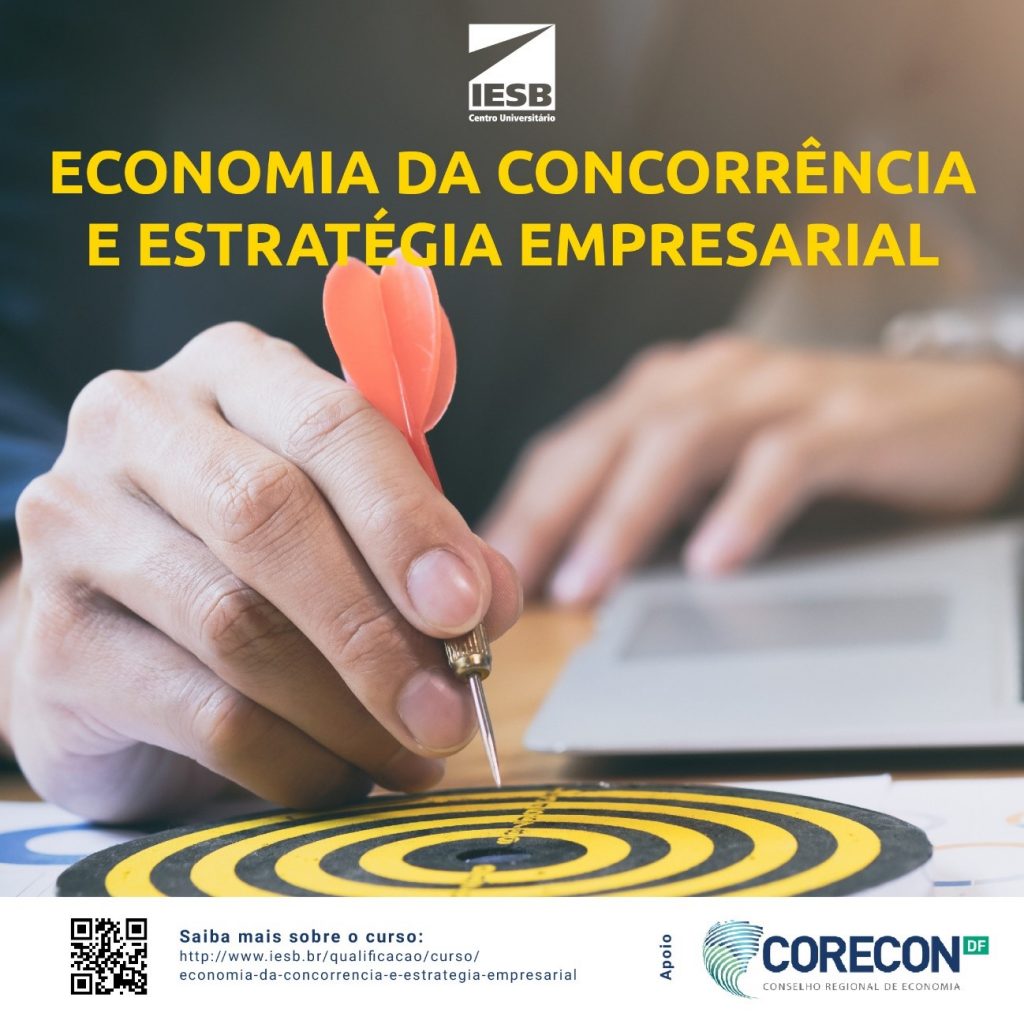 Iesb abre inscrições para curso em Economia da Concorrência e Estratégia Empresarial