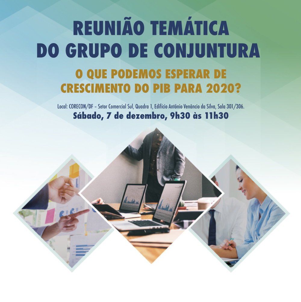 Corecon-DF convida para a última reunião de conjuntura do ano