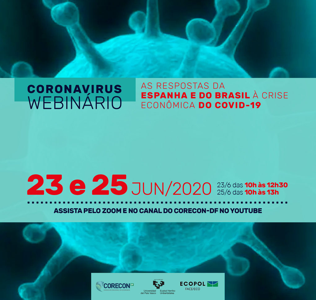 Corecon-DF promove Coronavírus Webinário 