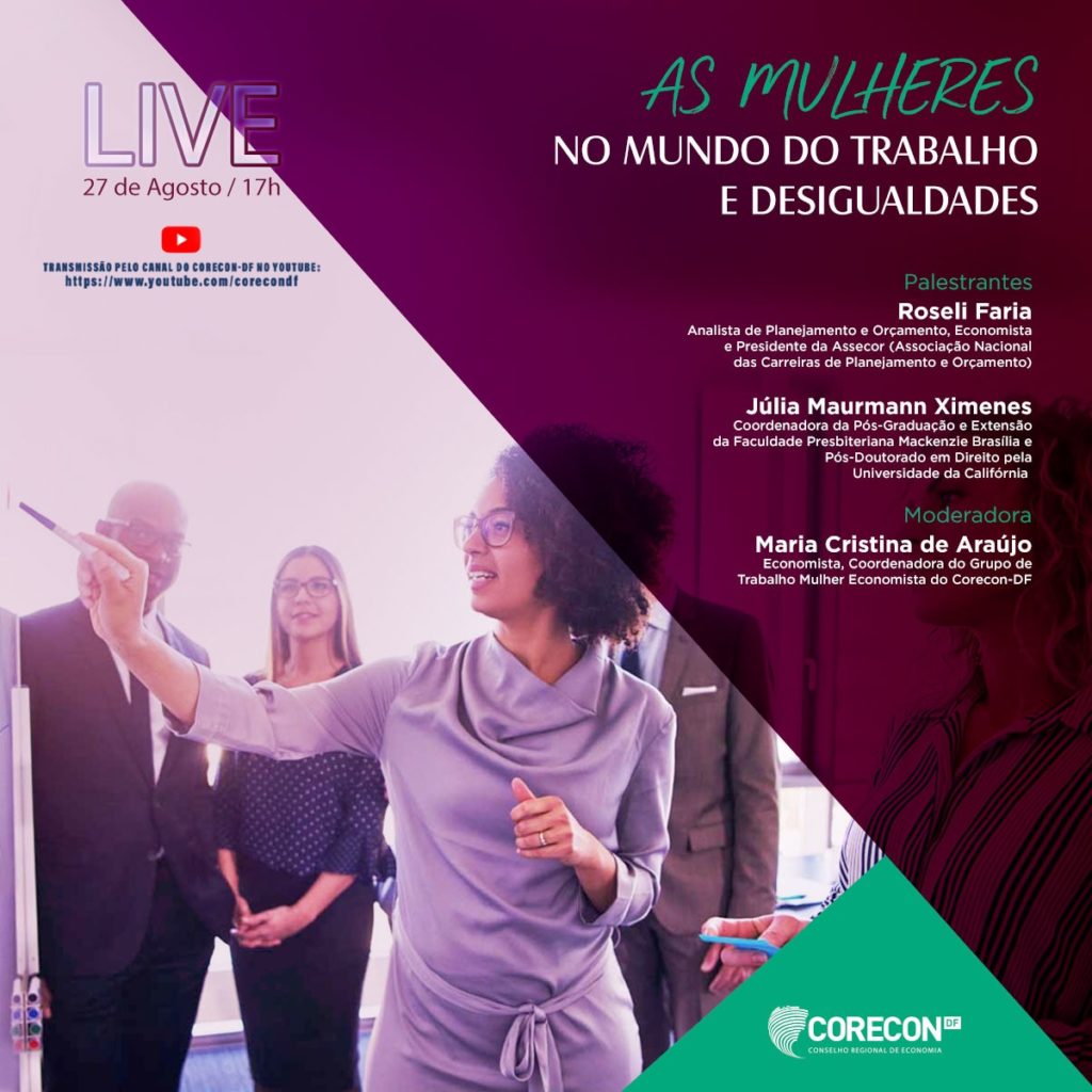LIVE - As Mulheres no Mundo do Trabalho e Desigualdades