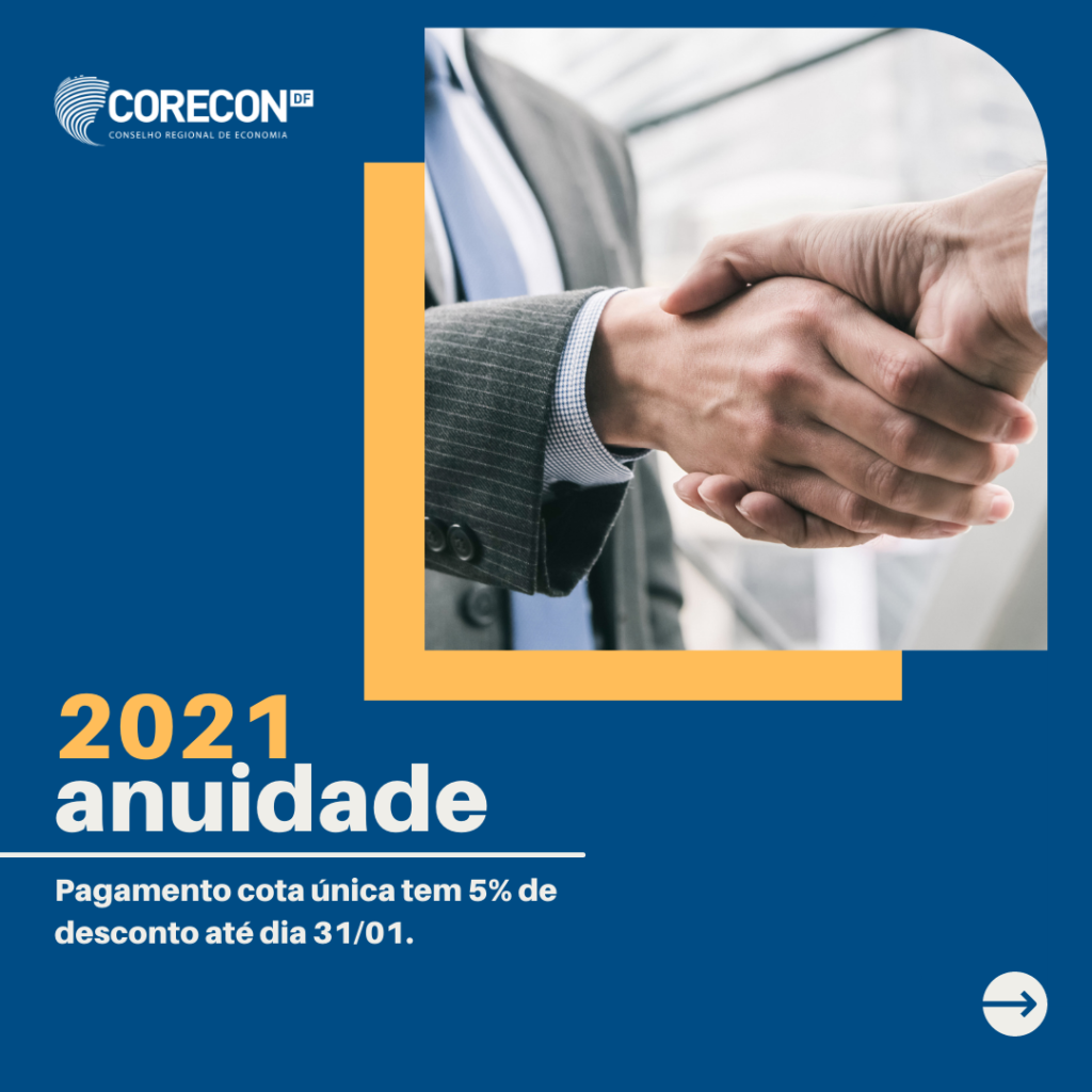 Anuidade 2021 - Atenção aos prazos de pagamento