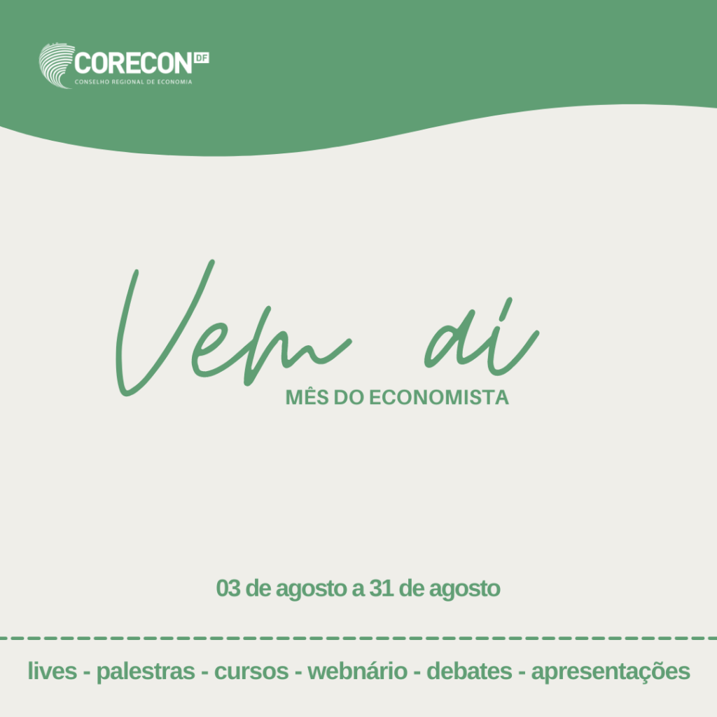 Corecon-DF programa atividades em comemoração ao Dia do Economista