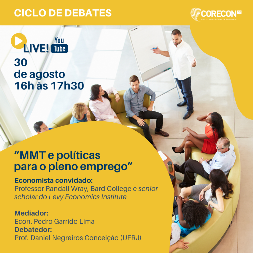 Corecon-DF promoverá Ciclo de Debates com palestras internacionais