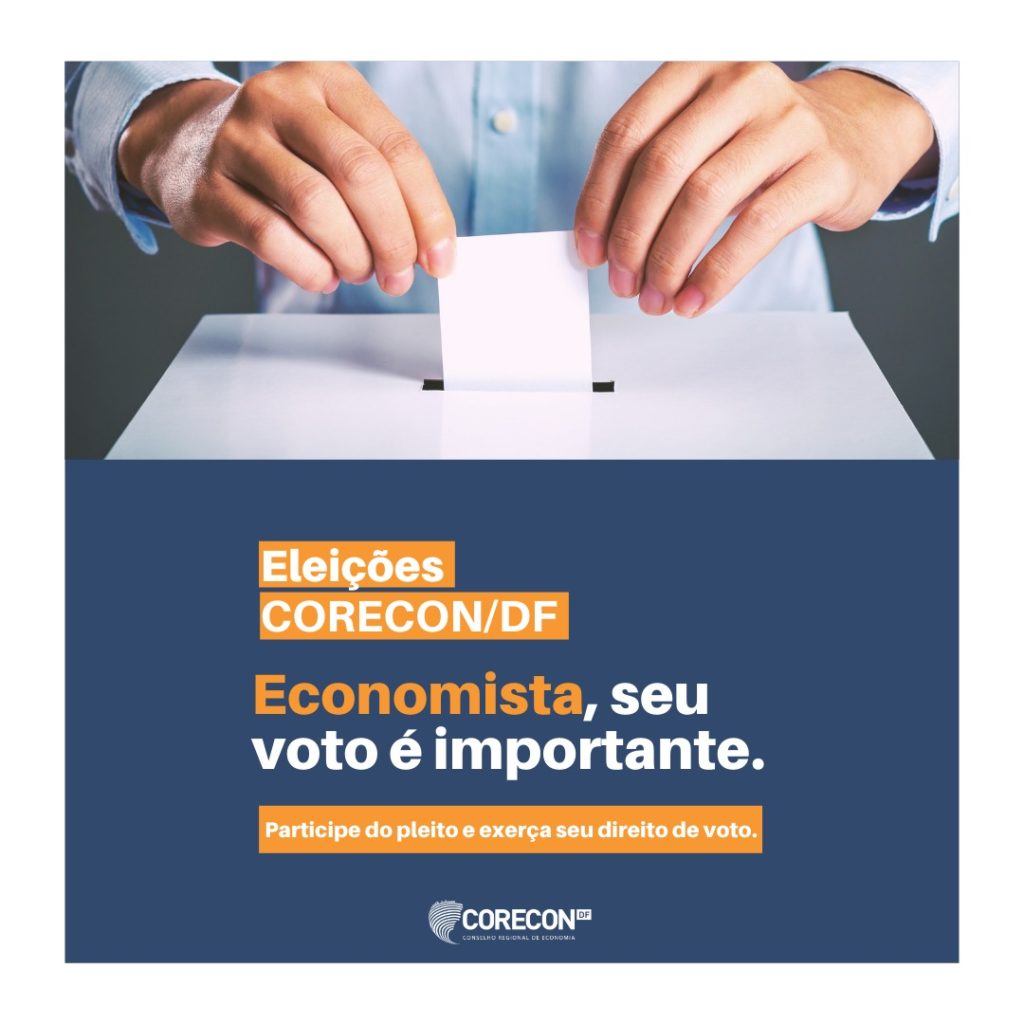 Eleições 2021 do sistema Cofecon/Corecons ocorrem no mês de outubro. Saiba mais!