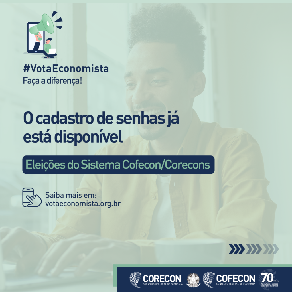 #Eleições2021: O cadastro de senhas já está disponível