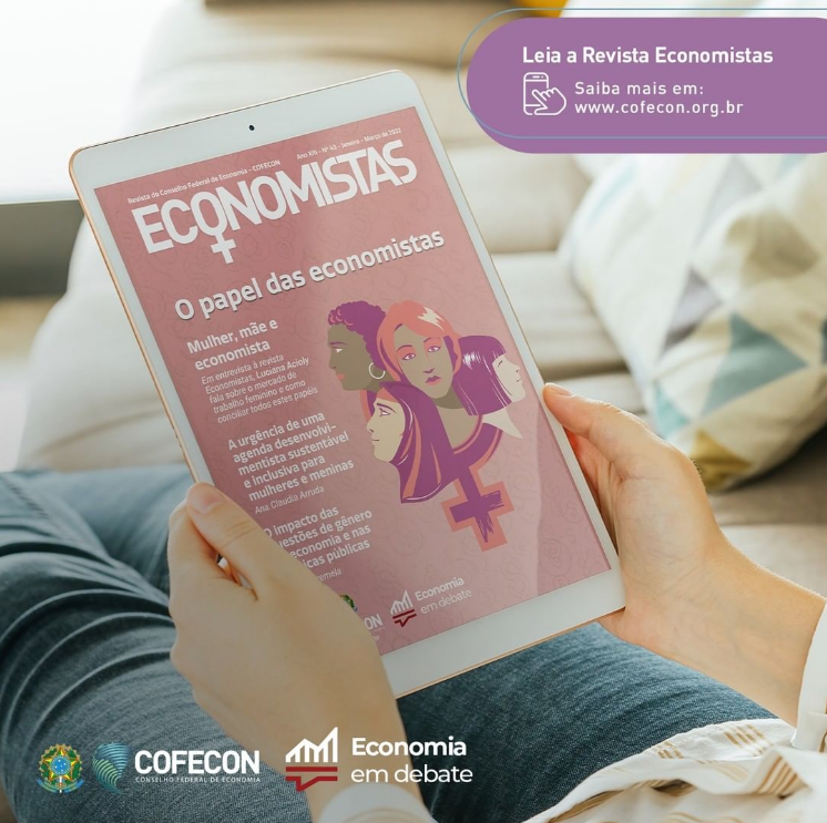 Cofecon lança edição número 43 da Revista Economistas em homenagem ao mês das mulheres