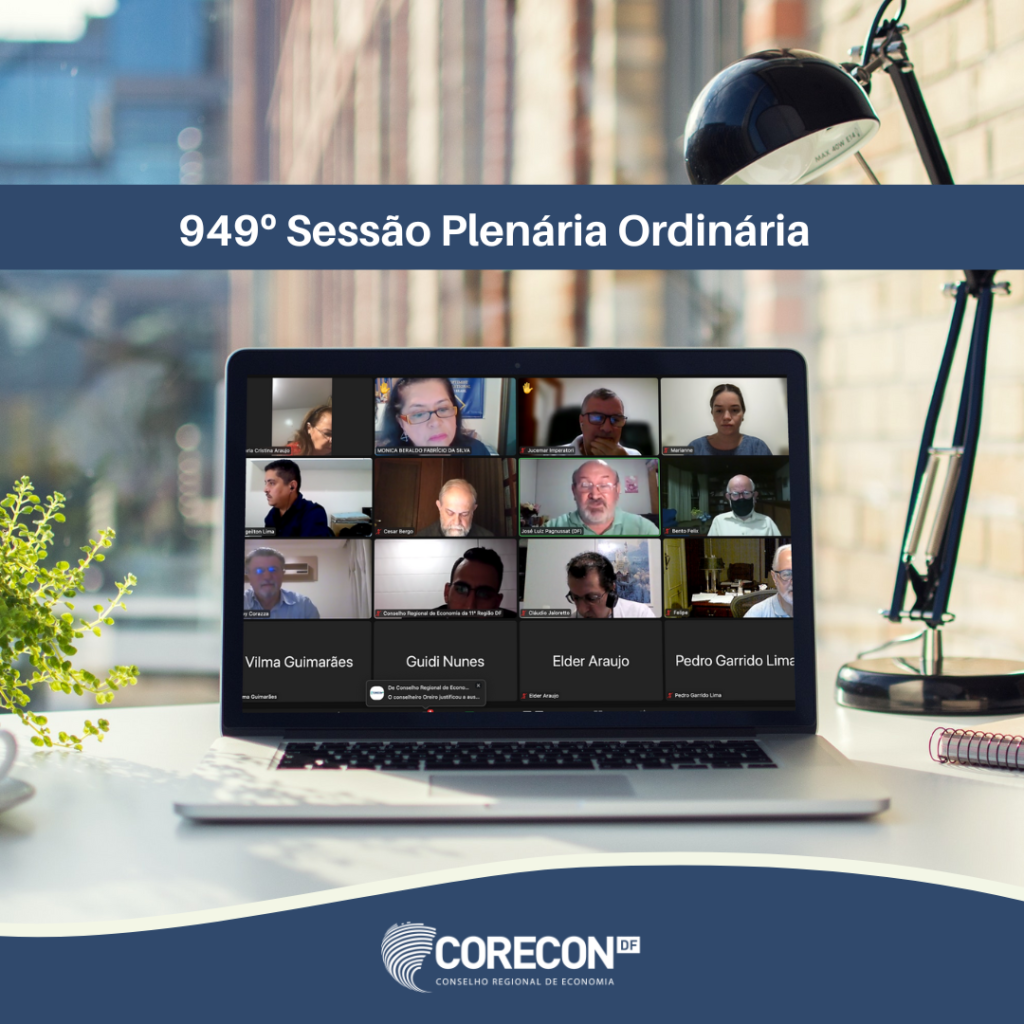 Corecon-DF realiza 949ª Sessão Plenária
