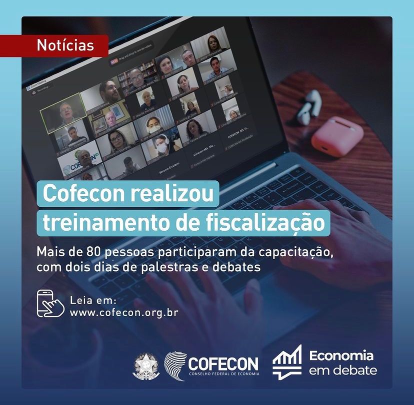 Fiscais do Corecon-DF participam de treinamento da fiscalização do Cofecon
