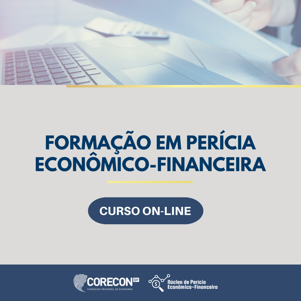 Abertas as inscrições para o curso de Formação em Perícia Econômico-Financeira