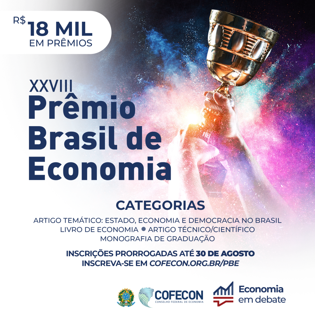 Cofecon entrega XXVIII Prêmio Brasil de Economia