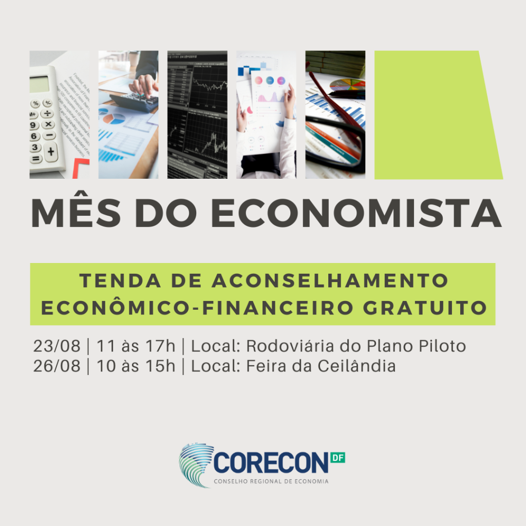 Corecon-DF promove ação gratuita de consultoria econômica