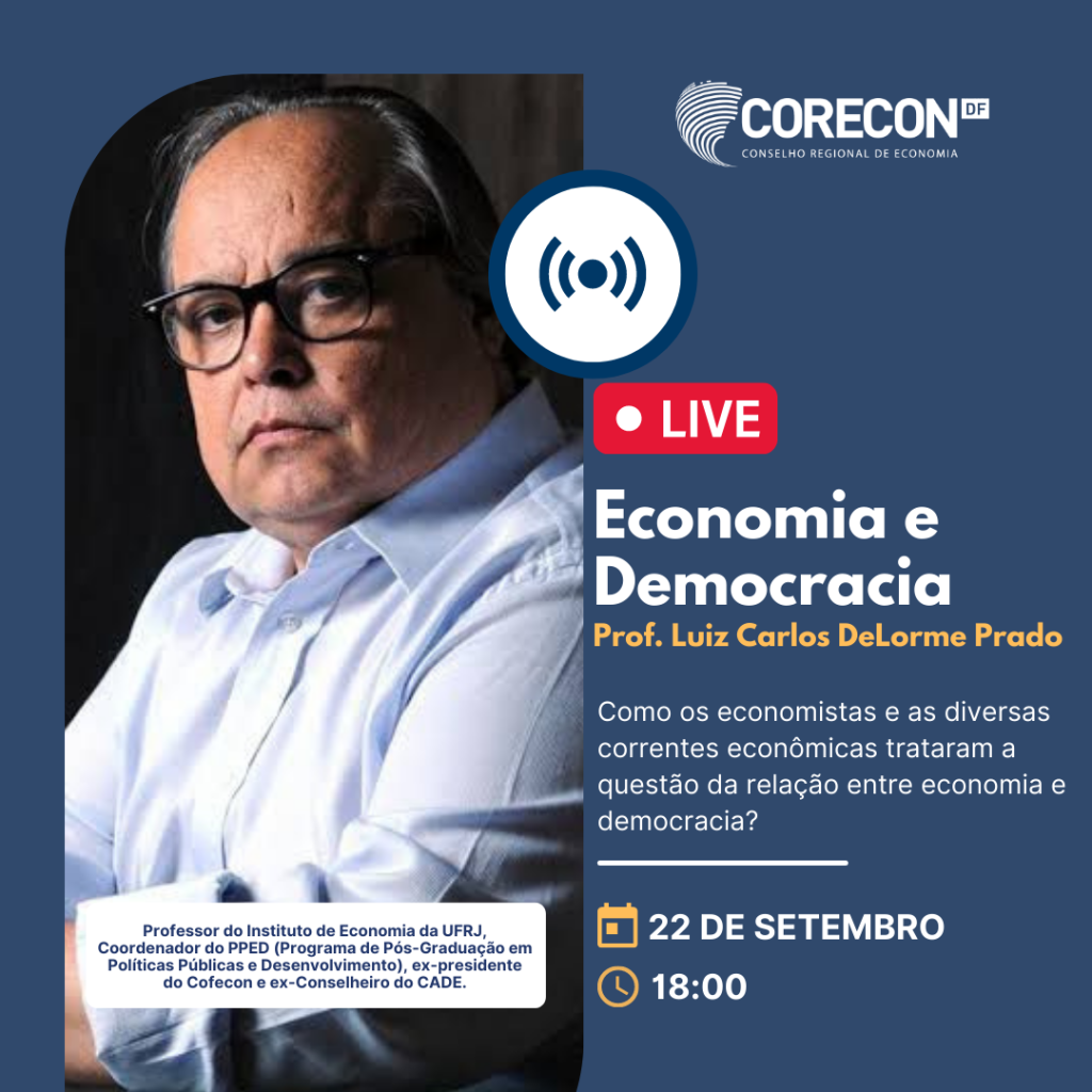 Corecon-DF promove live 