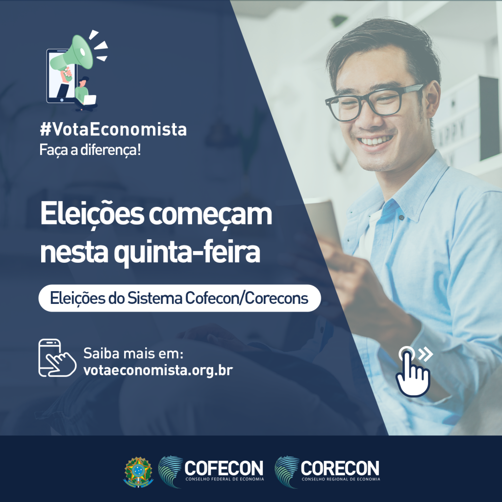 As eleições do Sistema Cofecon/Corecons começam às 8h desta quinta-feira