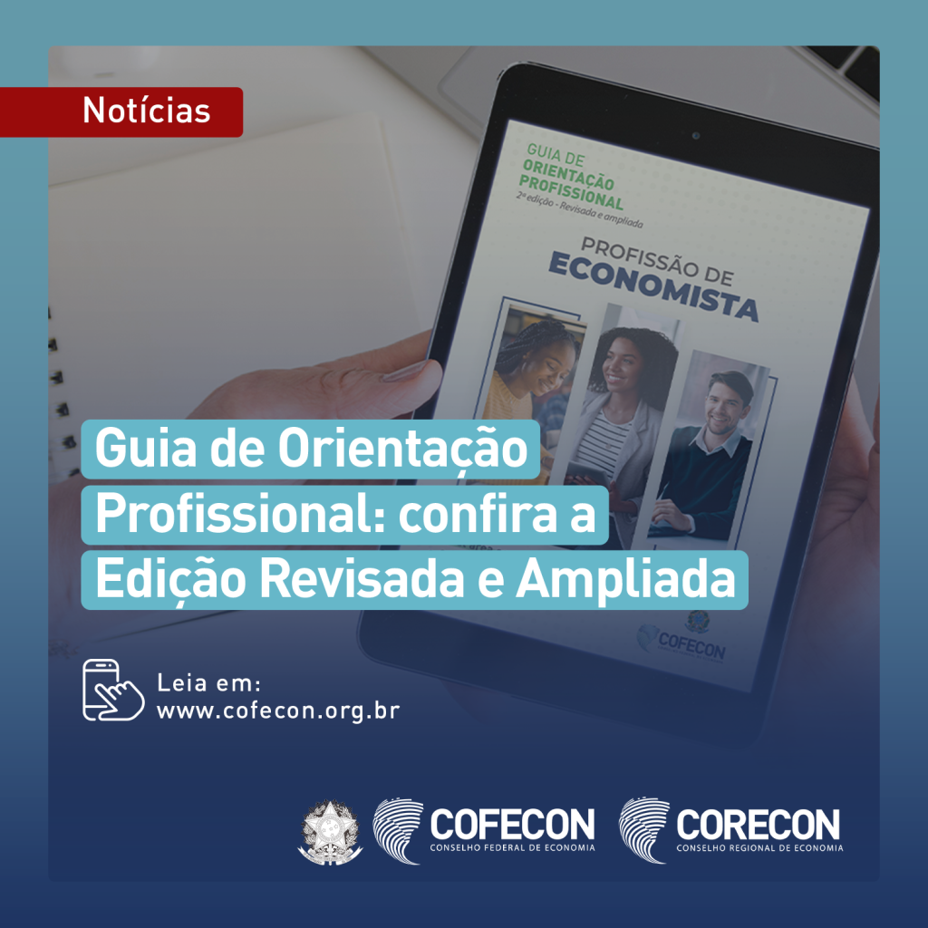 Cofecon lança edição revisada e ampliada do Guia de Orientação profissional