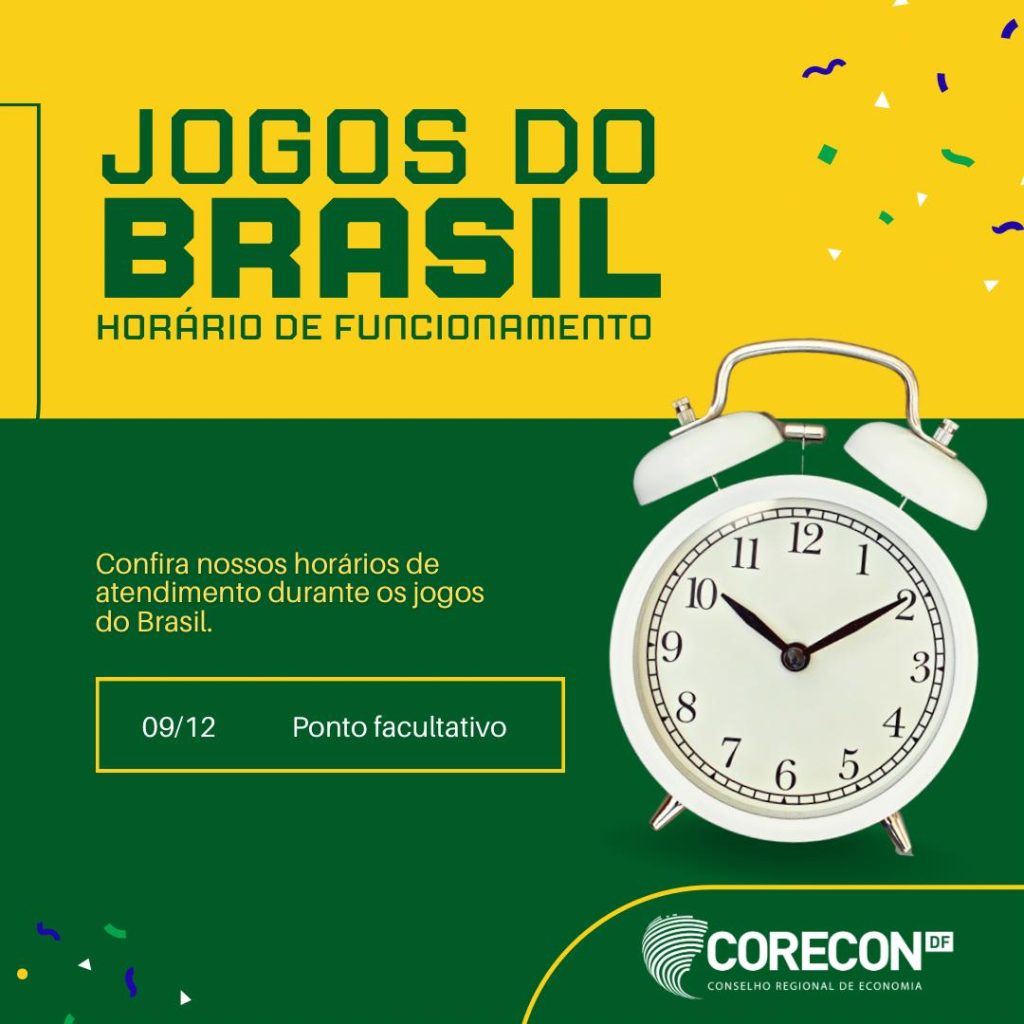 Atenção, não funcionaremos nessa sexta-feira em virtude do jogo do Brasil
