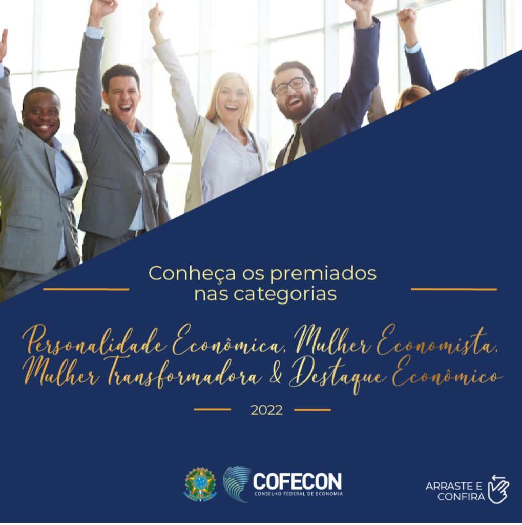 Cofecon define premiados de 2022; entrega ocorrerá em 26 de janeiro