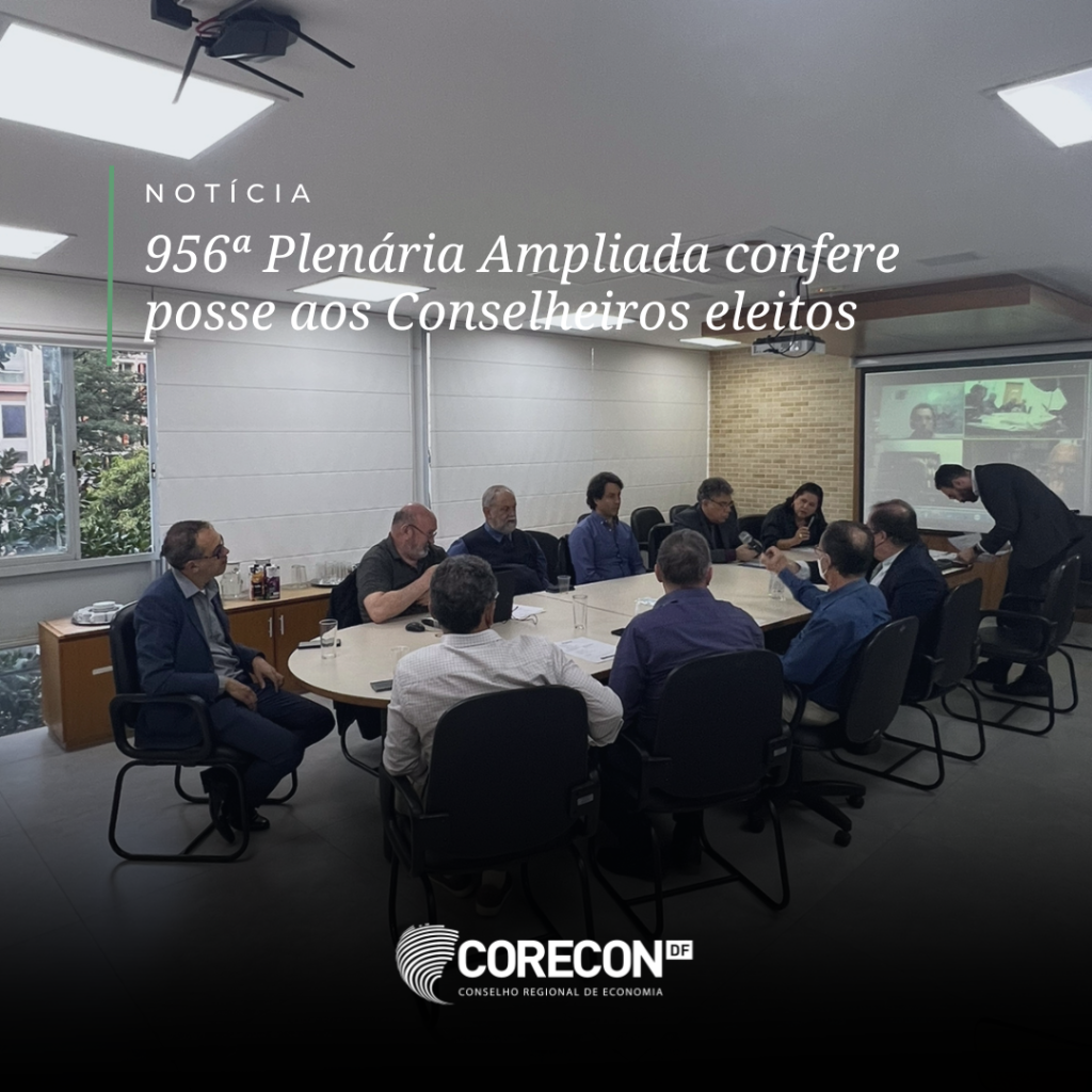 956ª Sessão Plenária confere posse aos Conselheiros eleitos