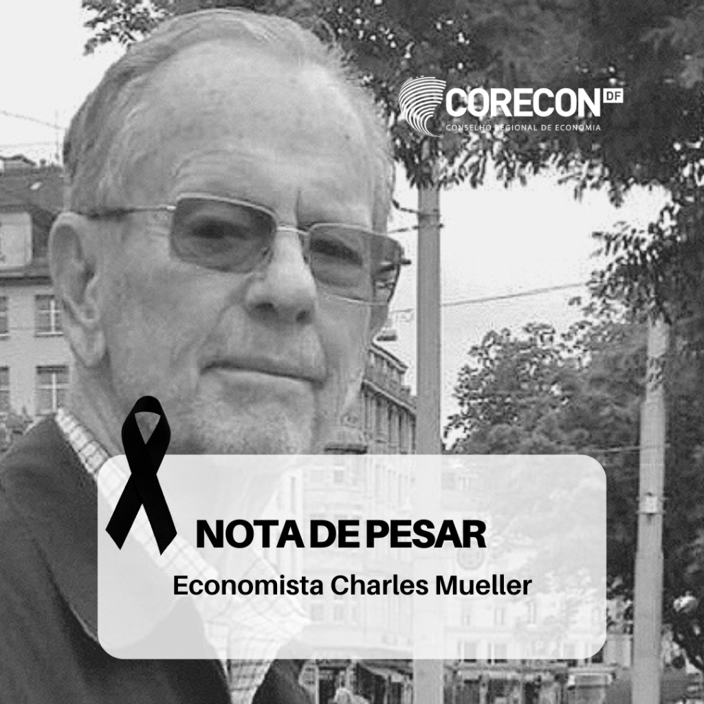 Nota de Pesar pelo falecimento do economista Charles Mueller