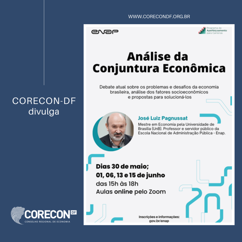 Enap oferece curso de Análise da Conjuntura Econômica