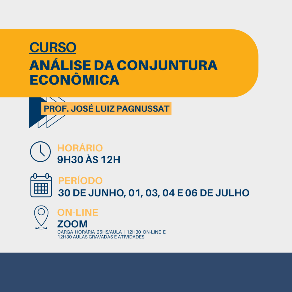 Corecon-DF oferece curso gratuito de Análise da Conjuntura Econômica para economistas