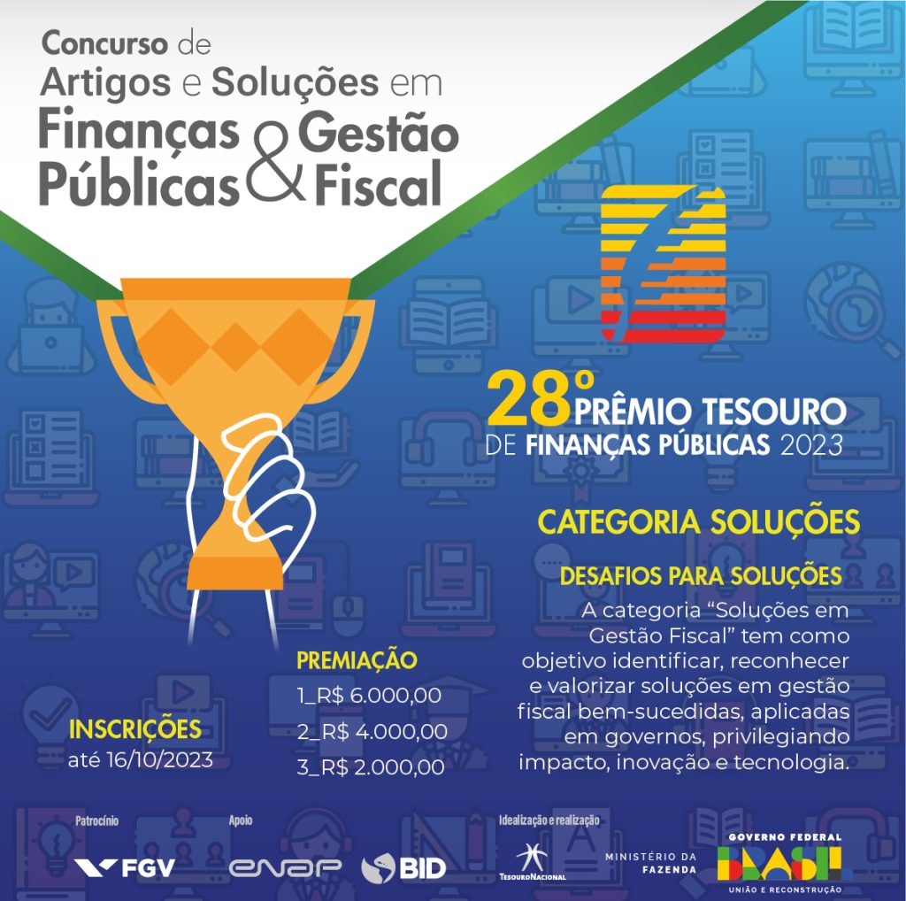 28º Prêmio Tesouro de Finanças Públicas 2023