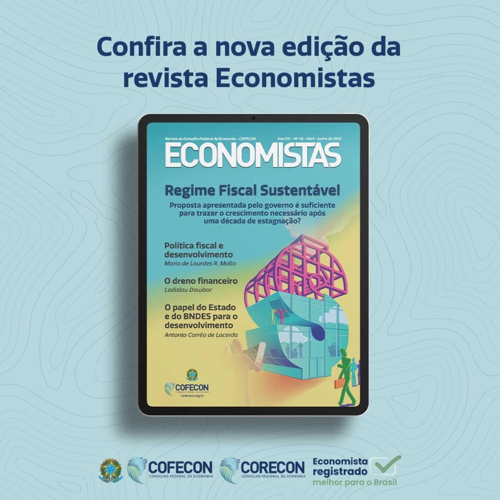 Regime Fiscal Sustentável é o tema da revista Economistas nº 48