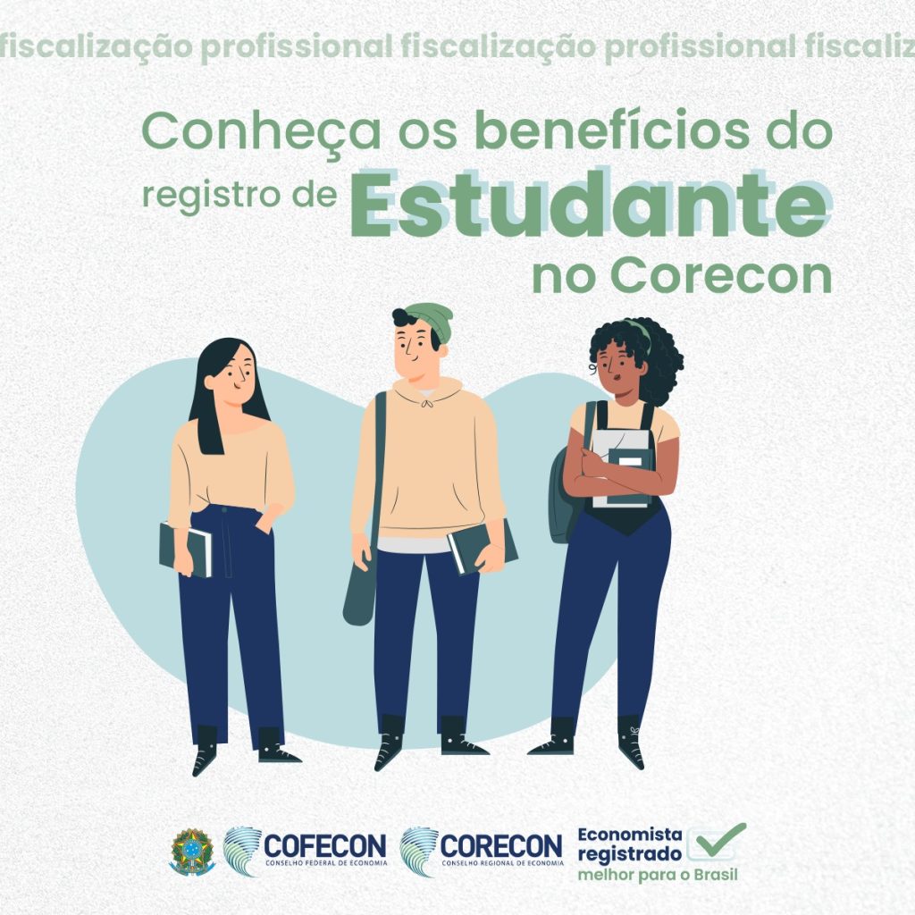 Conheça os benefícios do registro de estudante no Corecon
