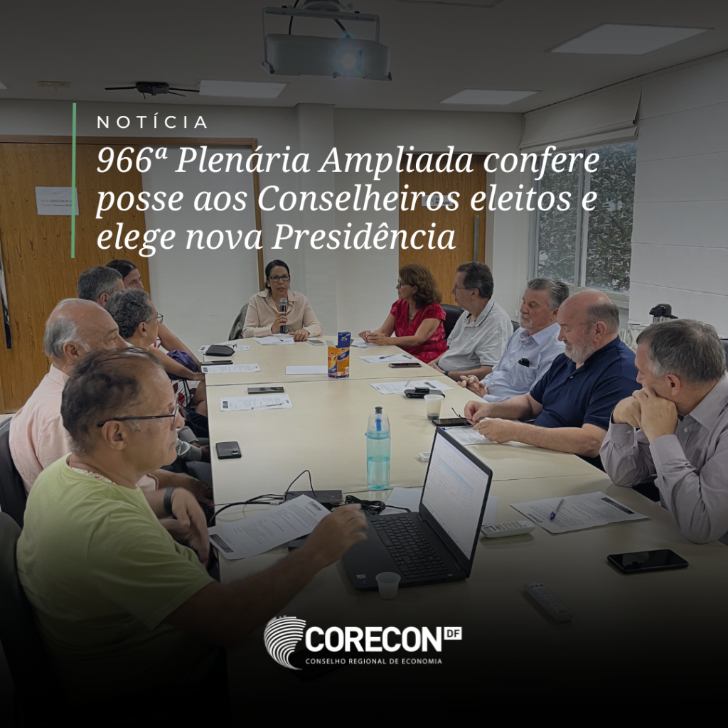966ª Plenária Ampliada confere posse aos Conselheiros eleitos e elege nova Presidência