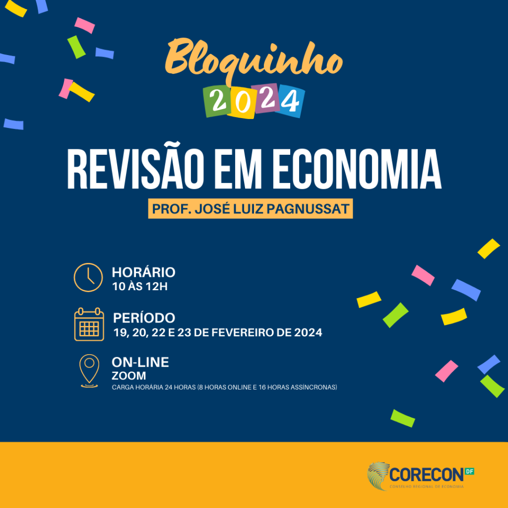 Bloquinho de Revisão em Economia - 2024