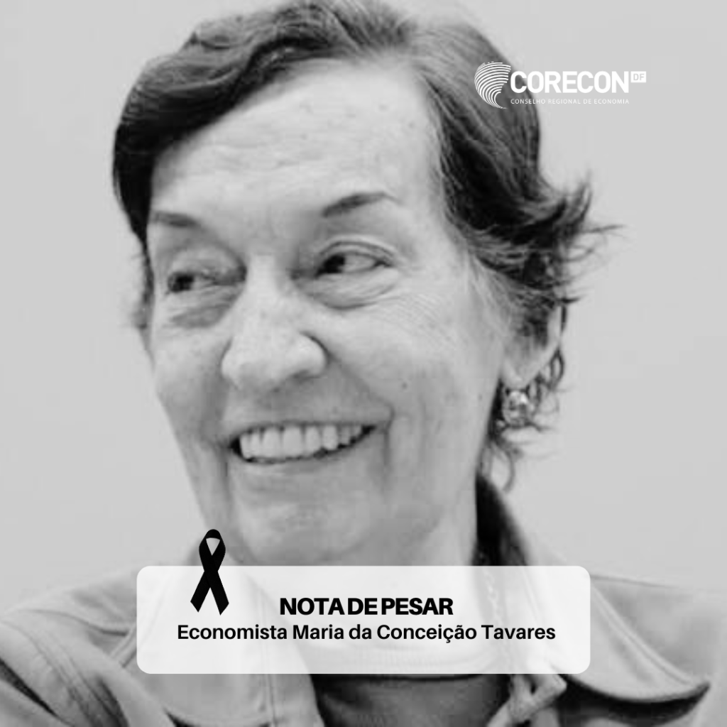 Nota de Pesar pelo Falecimento da Economista Maria da Conceição Tavares