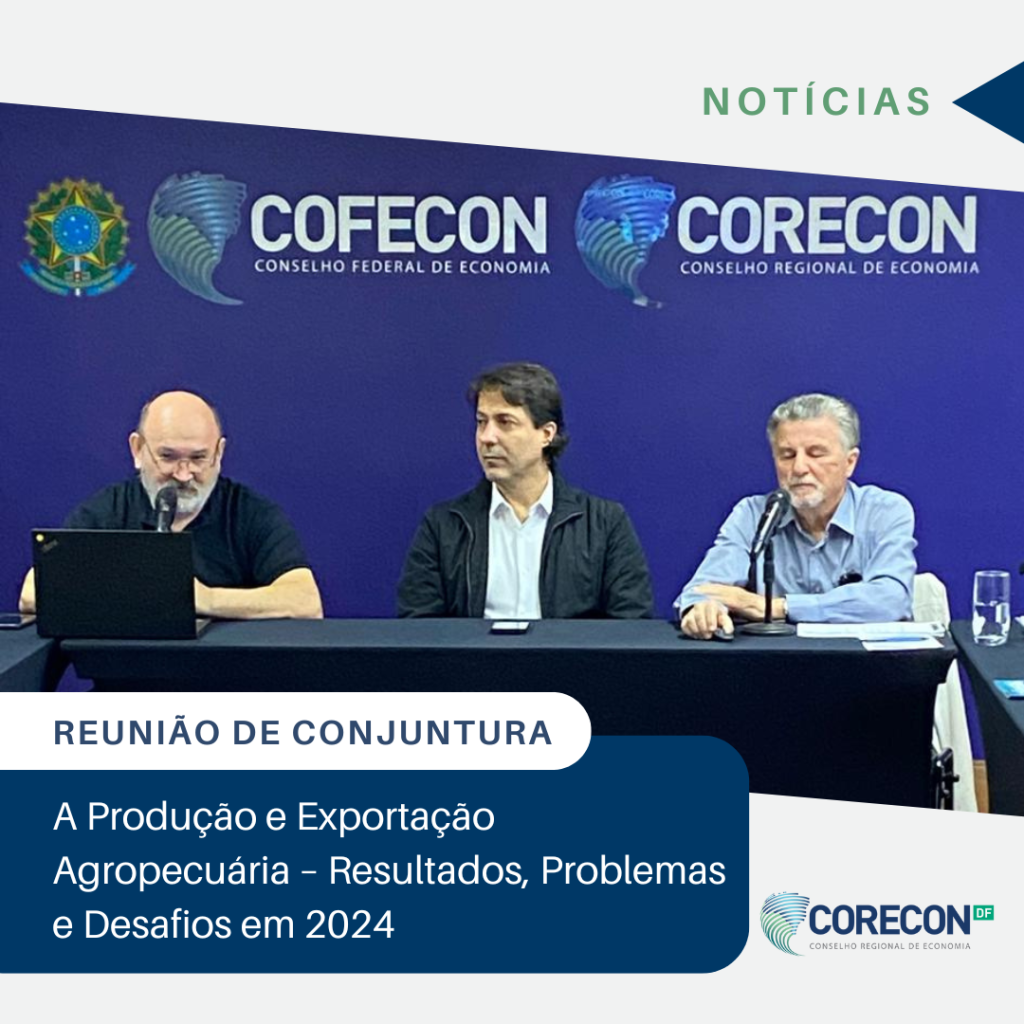 📢 Lançamento do Mês do Economista: Abertura com Debate sobre Agropecuária 🎉