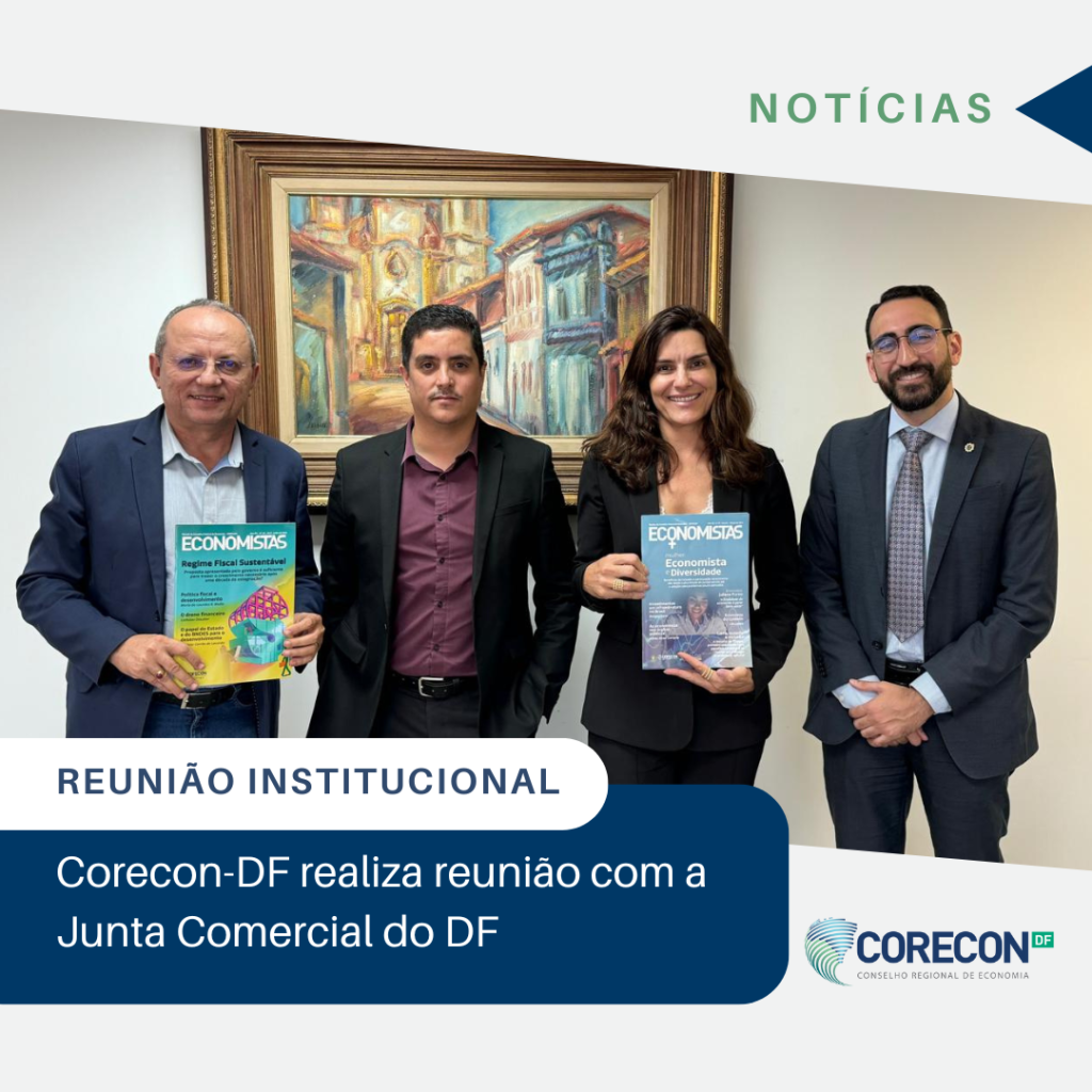 Reunião Institucional do Corecon/DF com a Junta Comercial do DF