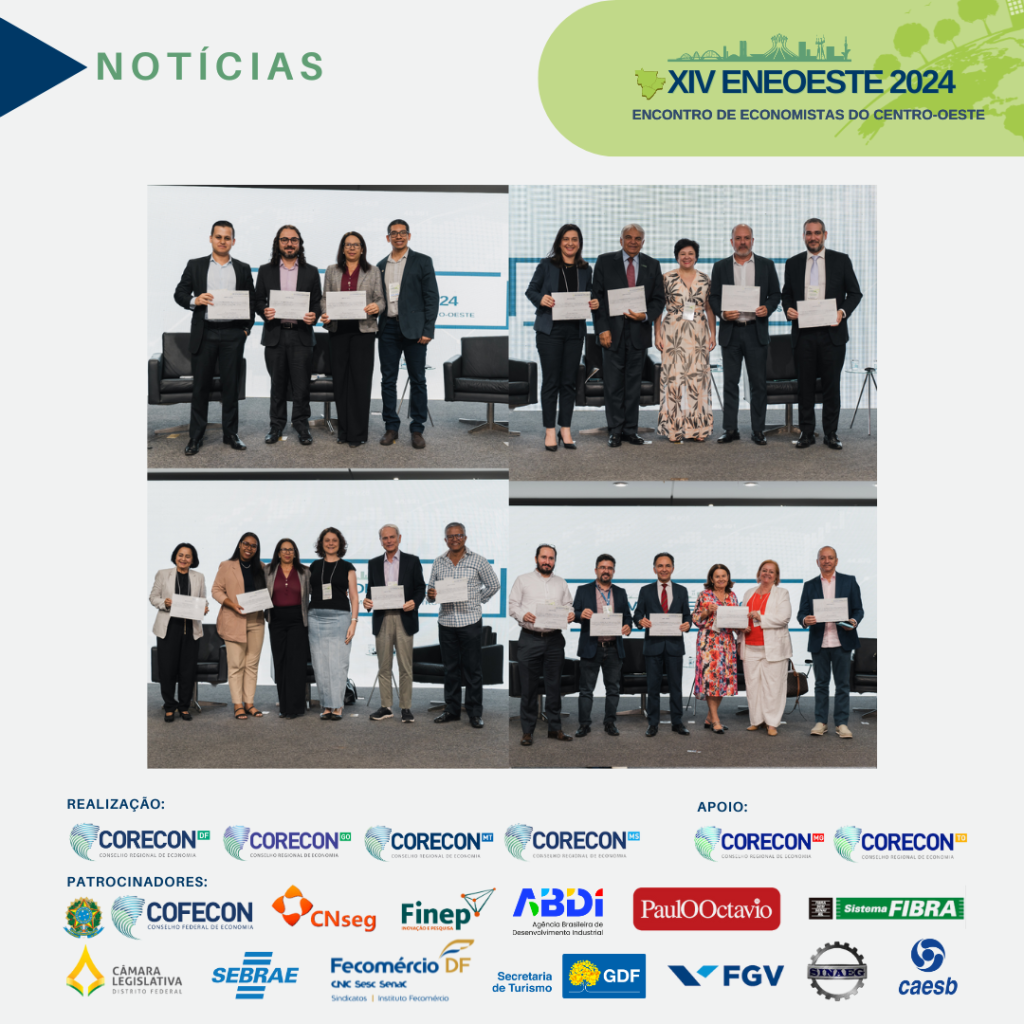 XIV Encontro de Economistas do Centro-Oeste discute Reforma Tributária, Transformação Digital na Indústria, Desenvolvimento Urbano e Infraestrutura