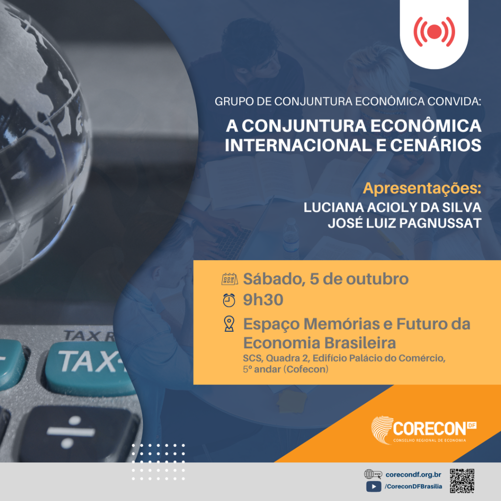 Participe da Reunião do Grupo de Conjuntura Econômica!