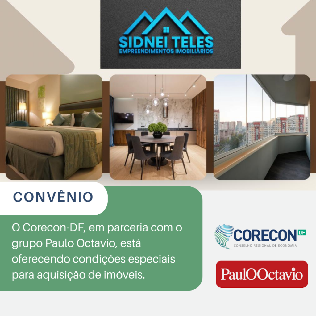 Condições Especiais na Aquisição de Imóveis com Corecon/DF e Grupo Paulo Octavio – Convênio Exclusivo
