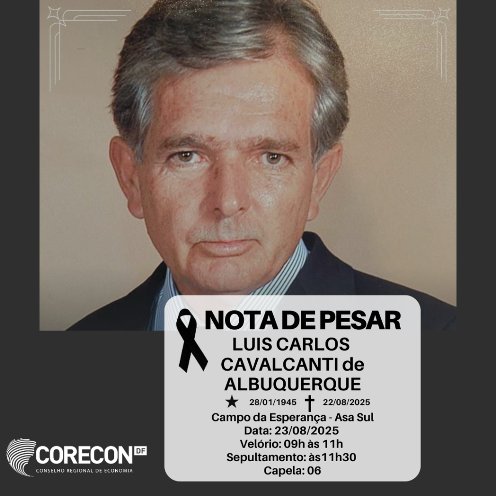 Nota de Pesar - Ex-Presidente Luis Carlos Cavalcanti de Albuquerque