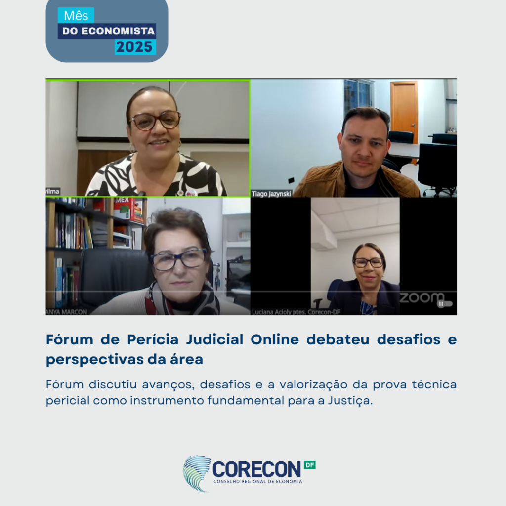Fórum de Perícia Judicial Online debateu desafios e perspectivas da área